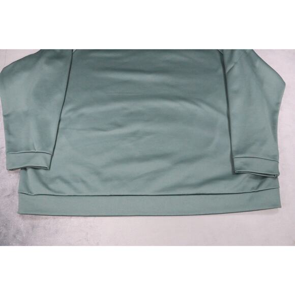 Nike Dri-FIT Pullover Mens 4XL Green Half Zip Lightweight Athletic Sweatshirt - Picture 5 of 8